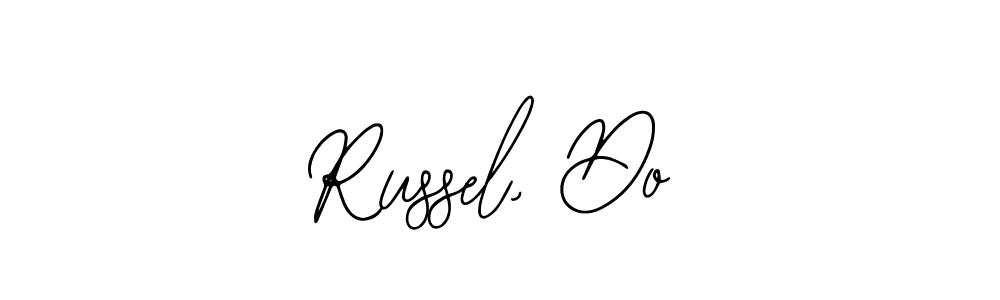 Similarly Bearetta-2O07w is the best handwritten signature design. Signature creator online .You can use it as an online autograph creator for name Russel, Do. Russel, Do signature style 12 images and pictures png