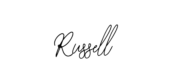 It looks lik you need a new signature style for name Russell. Design unique handwritten (Bearetta-2O07w) signature with our free signature maker in just a few clicks. Russell signature style 12 images and pictures png
