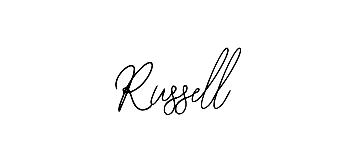 It looks lik you need a new signature style for name Russell. Design unique handwritten (Bearetta-2O07w) signature with our free signature maker in just a few clicks. Russell signature style 12 images and pictures png