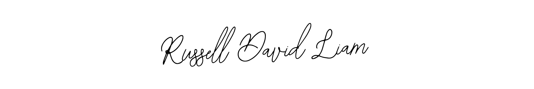 Best and Professional Signature Style for Russell David Liam. Bearetta-2O07w Best Signature Style Collection. Russell David Liam signature style 12 images and pictures png