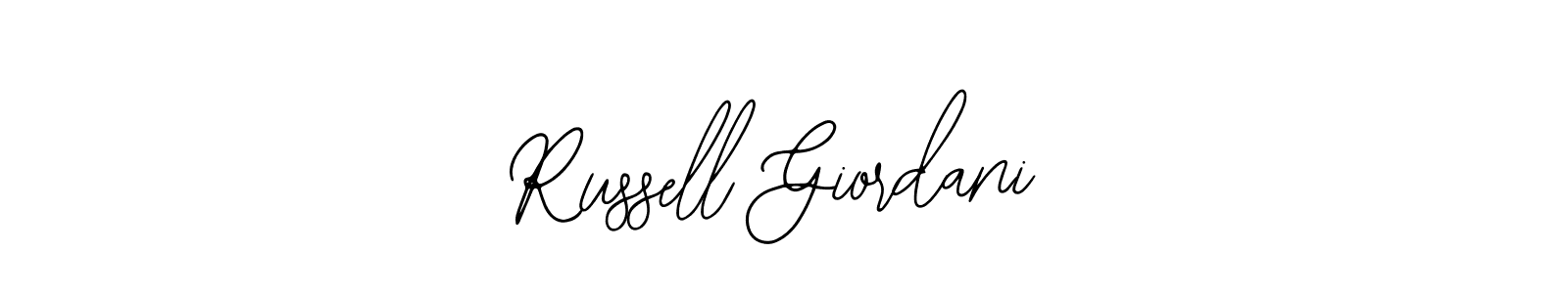 if you are searching for the best signature style for your name Russell Giordani. so please give up your signature search. here we have designed multiple signature styles  using Bearetta-2O07w. Russell Giordani signature style 12 images and pictures png