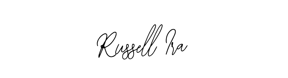 Design your own signature with our free online signature maker. With this signature software, you can create a handwritten (Bearetta-2O07w) signature for name Russell Ira. Russell Ira signature style 12 images and pictures png