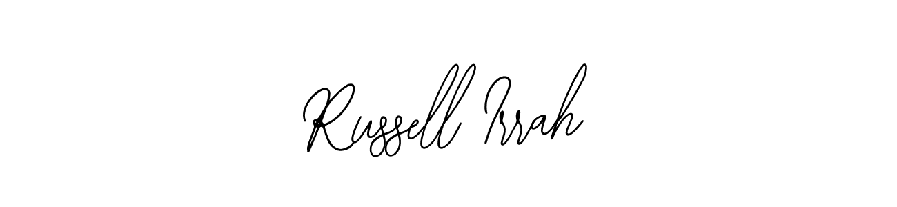Make a beautiful signature design for name Russell Irrah. Use this online signature maker to create a handwritten signature for free. Russell Irrah signature style 12 images and pictures png