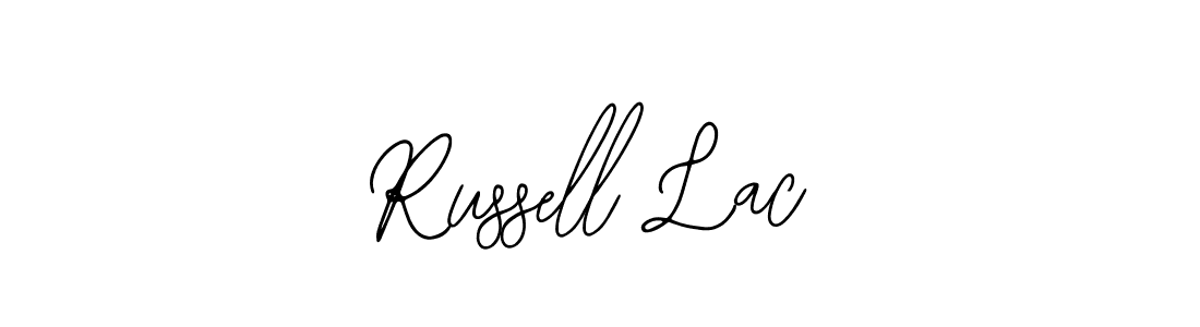 Russell Lac stylish signature style. Best Handwritten Sign (Bearetta-2O07w) for my name. Handwritten Signature Collection Ideas for my name Russell Lac. Russell Lac signature style 12 images and pictures png