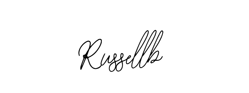 Design your own signature with our free online signature maker. With this signature software, you can create a handwritten (Bearetta-2O07w) signature for name Russellb. Russellb signature style 12 images and pictures png