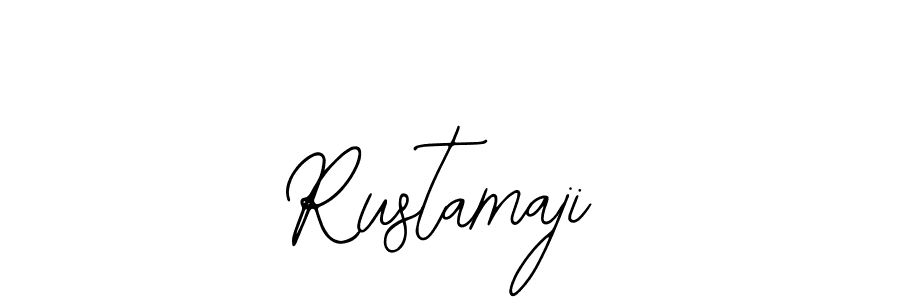 Design your own signature with our free online signature maker. With this signature software, you can create a handwritten (Bearetta-2O07w) signature for name Rustamaji. Rustamaji signature style 12 images and pictures png
