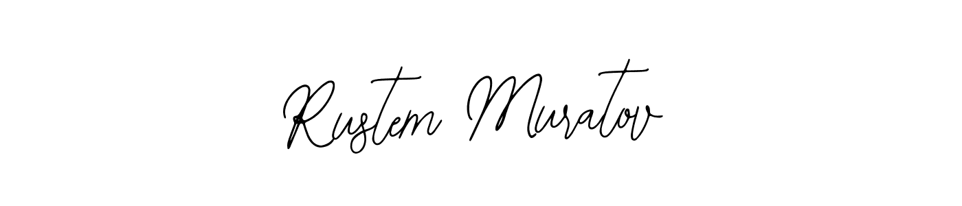 How to make Rustem Muratov name signature. Use Bearetta-2O07w style for creating short signs online. This is the latest handwritten sign. Rustem Muratov signature style 12 images and pictures png