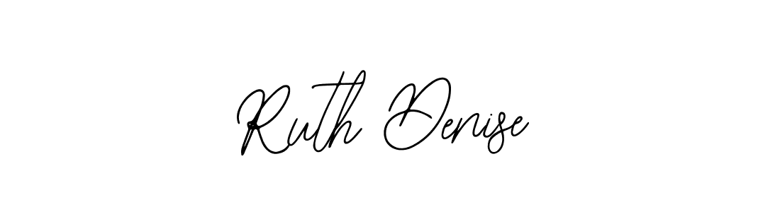 Similarly Bearetta-2O07w is the best handwritten signature design. Signature creator online .You can use it as an online autograph creator for name Ruth Denise. Ruth Denise signature style 12 images and pictures png