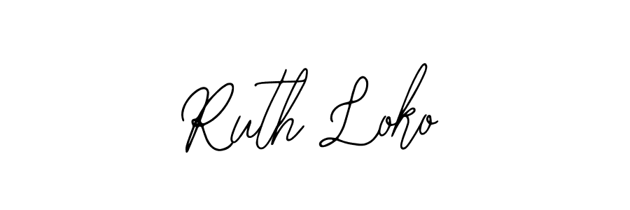 Here are the top 10 professional signature styles for the name Ruth Loko. These are the best autograph styles you can use for your name. Ruth Loko signature style 12 images and pictures png