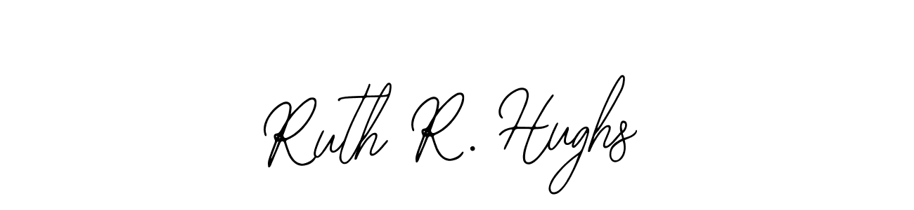 Design your own signature with our free online signature maker. With this signature software, you can create a handwritten (Bearetta-2O07w) signature for name Ruth R. Hughs. Ruth R. Hughs signature style 12 images and pictures png