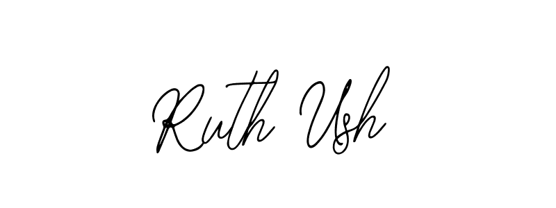 Bearetta-2O07w is a professional signature style that is perfect for those who want to add a touch of class to their signature. It is also a great choice for those who want to make their signature more unique. Get Ruth Ush name to fancy signature for free. Ruth Ush signature style 12 images and pictures png