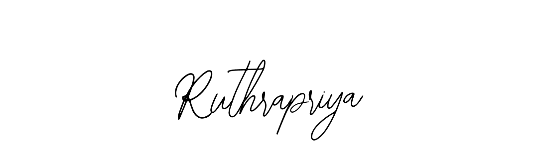 Design your own signature with our free online signature maker. With this signature software, you can create a handwritten (Bearetta-2O07w) signature for name Ruthrapriya. Ruthrapriya signature style 12 images and pictures png