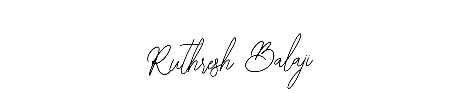 You can use this online signature creator to create a handwritten signature for the name Ruthresh Balaji. This is the best online autograph maker. Ruthresh Balaji signature style 12 images and pictures png