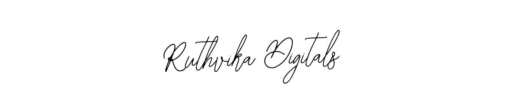 Ruthvika Digitals stylish signature style. Best Handwritten Sign (Bearetta-2O07w) for my name. Handwritten Signature Collection Ideas for my name Ruthvika Digitals. Ruthvika Digitals signature style 12 images and pictures png