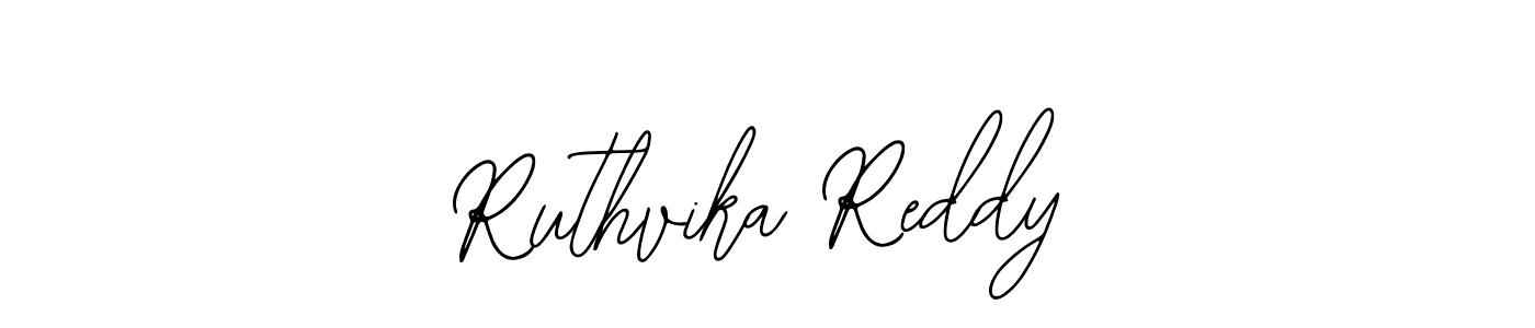The best way (Bearetta-2O07w) to make a short signature is to pick only two or three words in your name. The name Ruthvika Reddy include a total of six letters. For converting this name. Ruthvika Reddy signature style 12 images and pictures png