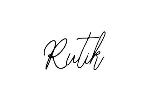 Rutik stylish signature style. Best Handwritten Sign (Bearetta-2O07w) for my name. Handwritten Signature Collection Ideas for my name Rutik. Rutik signature style 12 images and pictures png