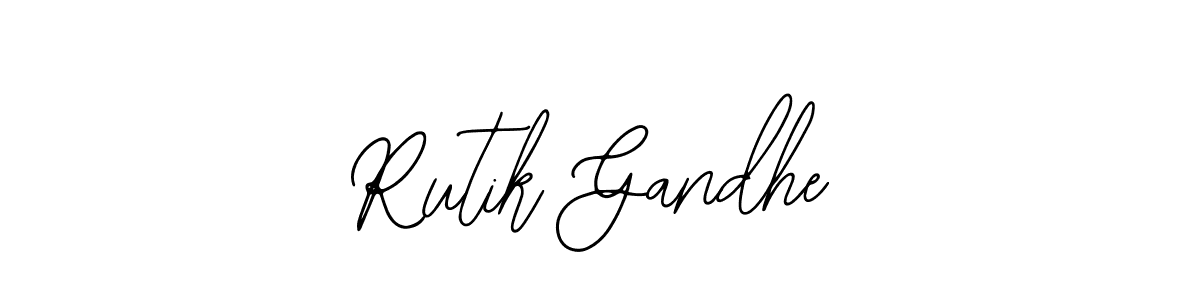 This is the best signature style for the Rutik Gandhe name. Also you like these signature font (Bearetta-2O07w). Mix name signature. Rutik Gandhe signature style 12 images and pictures png