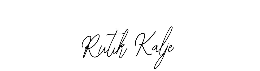 Create a beautiful signature design for name Rutik Kalje. With this signature (Bearetta-2O07w) fonts, you can make a handwritten signature for free. Rutik Kalje signature style 12 images and pictures png