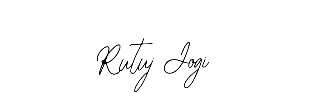 You should practise on your own different ways (Bearetta-2O07w) to write your name (Rutuj Jogi) in signature. don't let someone else do it for you. Rutuj Jogi signature style 12 images and pictures png