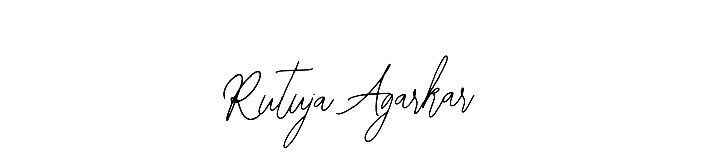 Rutuja Agarkar stylish signature style. Best Handwritten Sign (Bearetta-2O07w) for my name. Handwritten Signature Collection Ideas for my name Rutuja Agarkar. Rutuja Agarkar signature style 12 images and pictures png
