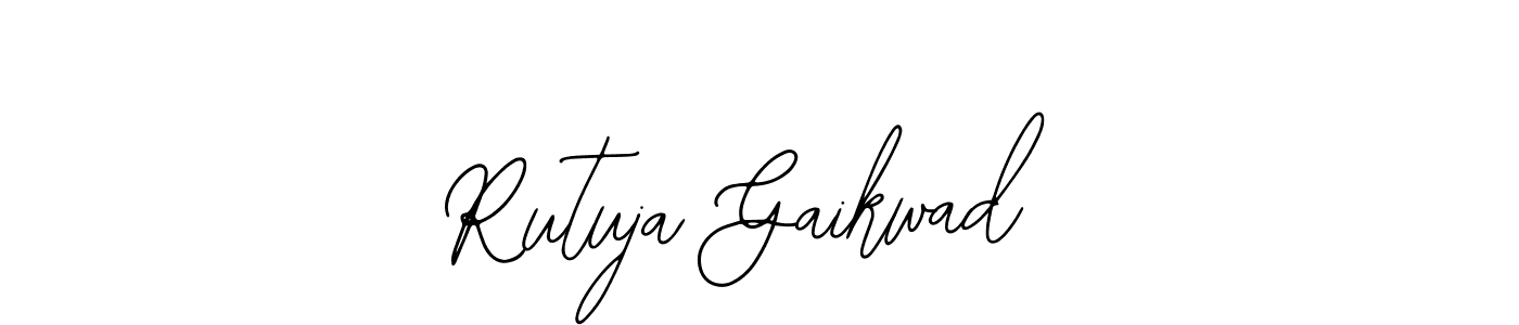 You can use this online signature creator to create a handwritten signature for the name Rutuja Gaikwad. This is the best online autograph maker. Rutuja Gaikwad signature style 12 images and pictures png