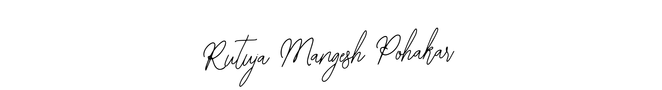 Create a beautiful signature design for name Rutuja Mangesh Pohakar. With this signature (Bearetta-2O07w) fonts, you can make a handwritten signature for free. Rutuja Mangesh Pohakar signature style 12 images and pictures png