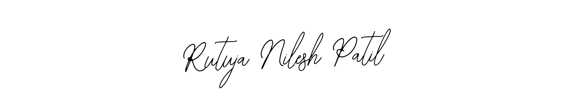 Design your own signature with our free online signature maker. With this signature software, you can create a handwritten (Bearetta-2O07w) signature for name Rutuja Nilesh Patil. Rutuja Nilesh Patil signature style 12 images and pictures png