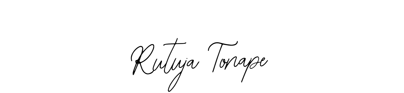 How to Draw Rutuja Tonape signature style? Bearetta-2O07w is a latest design signature styles for name Rutuja Tonape. Rutuja Tonape signature style 12 images and pictures png