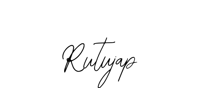 Rutujap stylish signature style. Best Handwritten Sign (Bearetta-2O07w) for my name. Handwritten Signature Collection Ideas for my name Rutujap. Rutujap signature style 12 images and pictures png