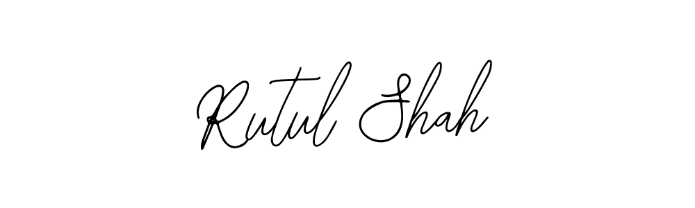 Make a beautiful signature design for name Rutul Shah. With this signature (Bearetta-2O07w) style, you can create a handwritten signature for free. Rutul Shah signature style 12 images and pictures png