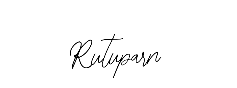 Use a signature maker to create a handwritten signature online. With this signature software, you can design (Bearetta-2O07w) your own signature for name Rutuparn. Rutuparn signature style 12 images and pictures png