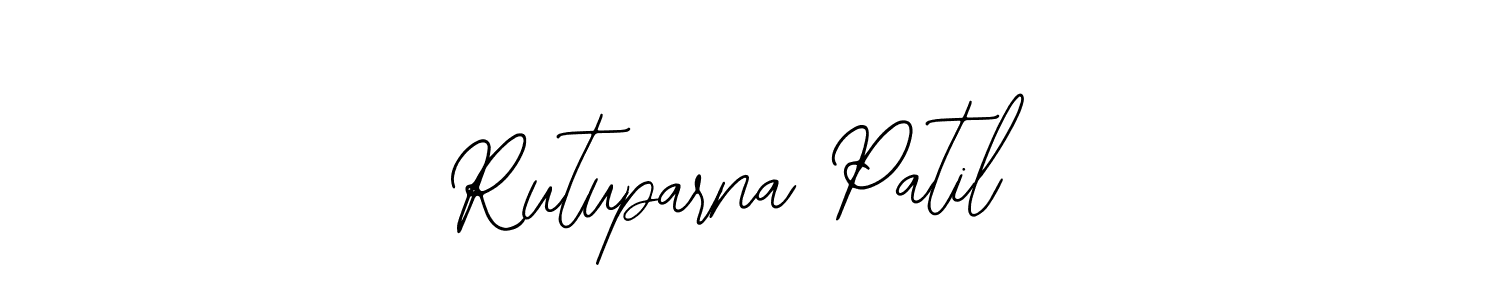 Design your own signature with our free online signature maker. With this signature software, you can create a handwritten (Bearetta-2O07w) signature for name Rutuparna Patil. Rutuparna Patil signature style 12 images and pictures png