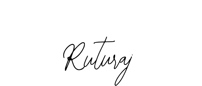 How to Draw Ruturaj signature style? Bearetta-2O07w is a latest design signature styles for name Ruturaj. Ruturaj signature style 12 images and pictures png