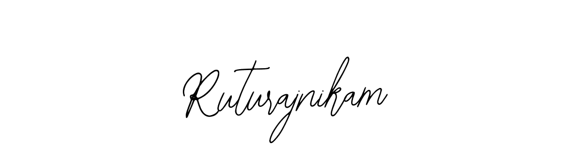 Ruturajnikam stylish signature style. Best Handwritten Sign (Bearetta-2O07w) for my name. Handwritten Signature Collection Ideas for my name Ruturajnikam. Ruturajnikam signature style 12 images and pictures png