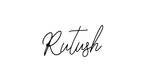 Design your own signature with our free online signature maker. With this signature software, you can create a handwritten (Bearetta-2O07w) signature for name Rutush. Rutush signature style 12 images and pictures png