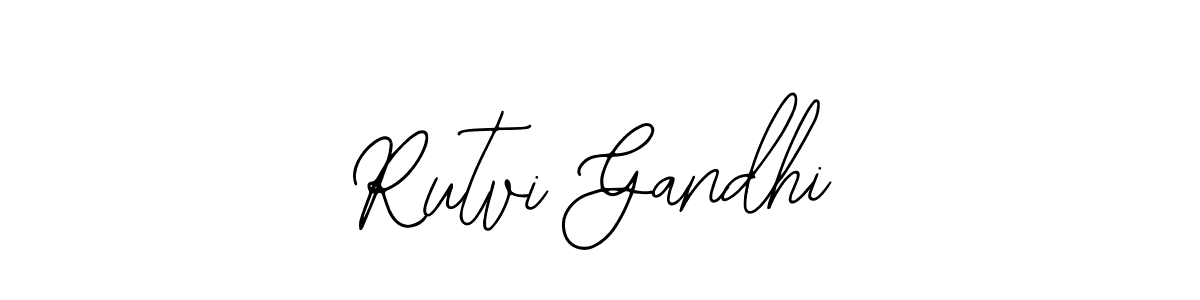 if you are searching for the best signature style for your name Rutvi Gandhi. so please give up your signature search. here we have designed multiple signature styles  using Bearetta-2O07w. Rutvi Gandhi signature style 12 images and pictures png