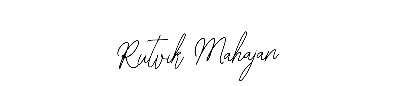 Create a beautiful signature design for name Rutvik Mahajan. With this signature (Bearetta-2O07w) fonts, you can make a handwritten signature for free. Rutvik Mahajan signature style 12 images and pictures png