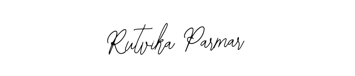 Similarly Bearetta-2O07w is the best handwritten signature design. Signature creator online .You can use it as an online autograph creator for name Rutvika Parmar. Rutvika Parmar signature style 12 images and pictures png