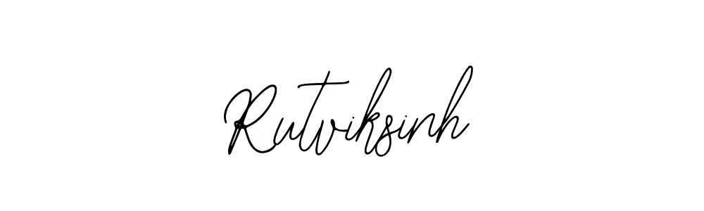 Also we have Rutviksinh name is the best signature style. Create professional handwritten signature collection using Bearetta-2O07w autograph style. Rutviksinh signature style 12 images and pictures png