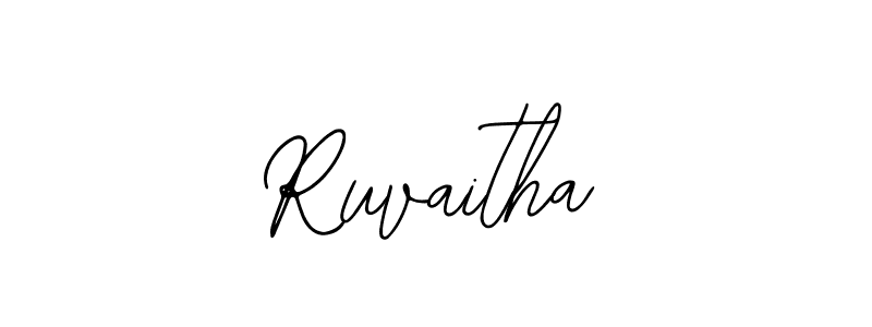 You should practise on your own different ways (Bearetta-2O07w) to write your name (Ruvaitha) in signature. don't let someone else do it for you. Ruvaitha signature style 12 images and pictures png