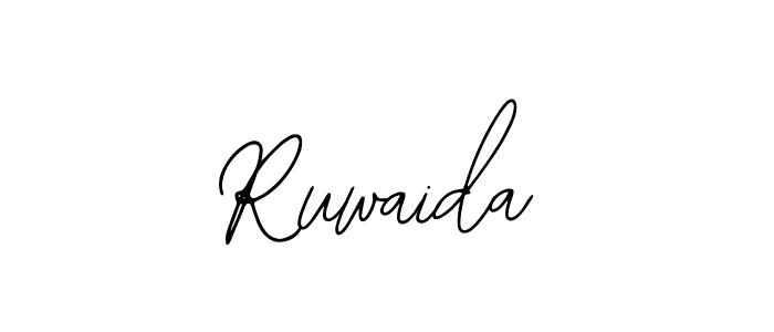 Make a beautiful signature design for name Ruwaida. With this signature (Bearetta-2O07w) style, you can create a handwritten signature for free. Ruwaida signature style 12 images and pictures png
