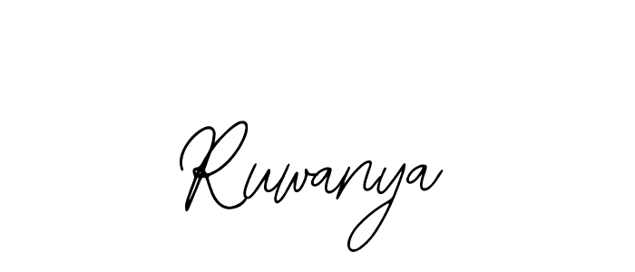 Similarly Bearetta-2O07w is the best handwritten signature design. Signature creator online .You can use it as an online autograph creator for name Ruwanya. Ruwanya signature style 12 images and pictures png