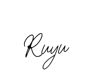 It looks lik you need a new signature style for name Ruyu. Design unique handwritten (Bearetta-2O07w) signature with our free signature maker in just a few clicks. Ruyu signature style 12 images and pictures png