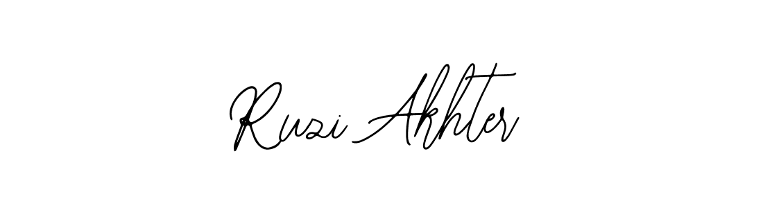 How to Draw Ruzi Akhter signature style? Bearetta-2O07w is a latest design signature styles for name Ruzi Akhter. Ruzi Akhter signature style 12 images and pictures png