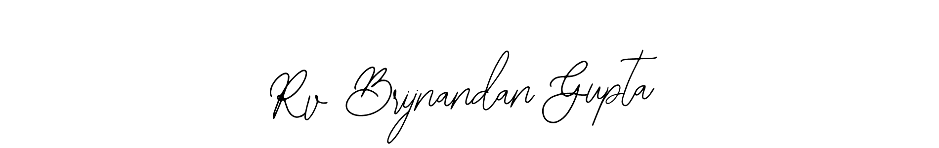 Make a short Rv Brijnandan Gupta signature style. Manage your documents anywhere anytime using Bearetta-2O07w. Create and add eSignatures, submit forms, share and send files easily. Rv Brijnandan Gupta signature style 12 images and pictures png