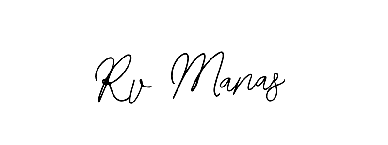 How to make Rv Manas signature? Bearetta-2O07w is a professional autograph style. Create handwritten signature for Rv Manas name. Rv Manas signature style 12 images and pictures png