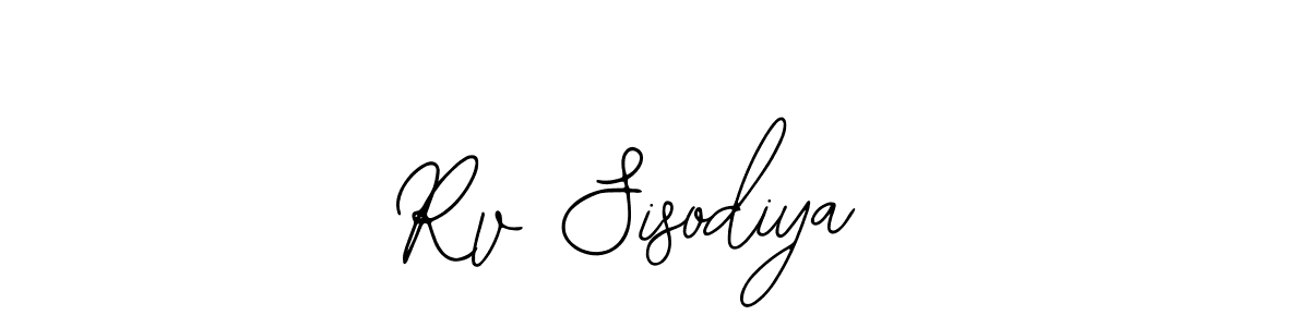 Create a beautiful signature design for name Rv Sisodiya . With this signature (Bearetta-2O07w) fonts, you can make a handwritten signature for free. Rv Sisodiya  signature style 12 images and pictures png