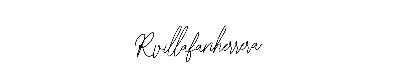 Make a beautiful signature design for name Rvillafanherrera. With this signature (Bearetta-2O07w) style, you can create a handwritten signature for free. Rvillafanherrera signature style 12 images and pictures png
