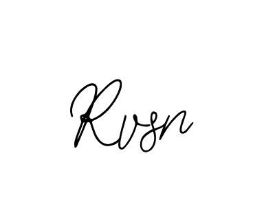 if you are searching for the best signature style for your name Rvsn. so please give up your signature search. here we have designed multiple signature styles  using Bearetta-2O07w. Rvsn signature style 12 images and pictures png