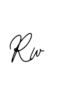 Make a beautiful signature design for name Rw. Use this online signature maker to create a handwritten signature for free. Rw signature style 12 images and pictures png